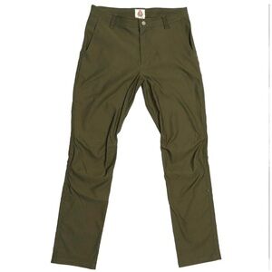 LIVSN Ecotrek Trail Pants NWT size 38 x 30 Olive Green Hiking Outdoor